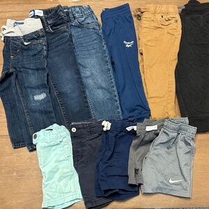 Boys 2T Pants & Shorts Bundle of 11 pair - Jeans, Chinos & Athletic - Like New!
